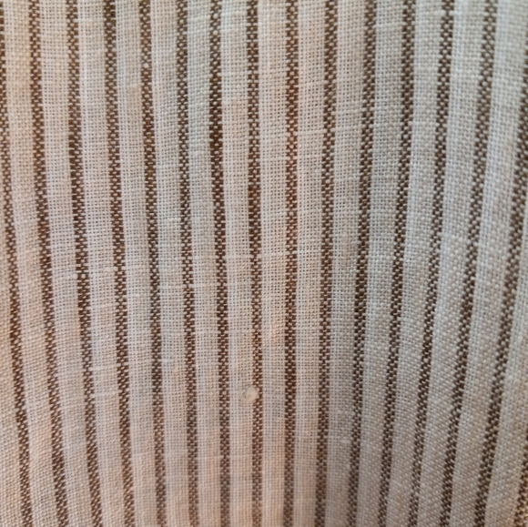 Perry Ellis Untucked 100% Linen 2XLT White Button-Down Shirt Business Casual New - Picture 9 of 16